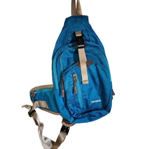 Other - EUC Bright Blue Small Sling Pack